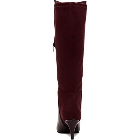 Alfani Womens Hakuup Pointed Toe Knee High Fashion, Malbec Burgandy, Size 10.5 - Picture 3 of 4